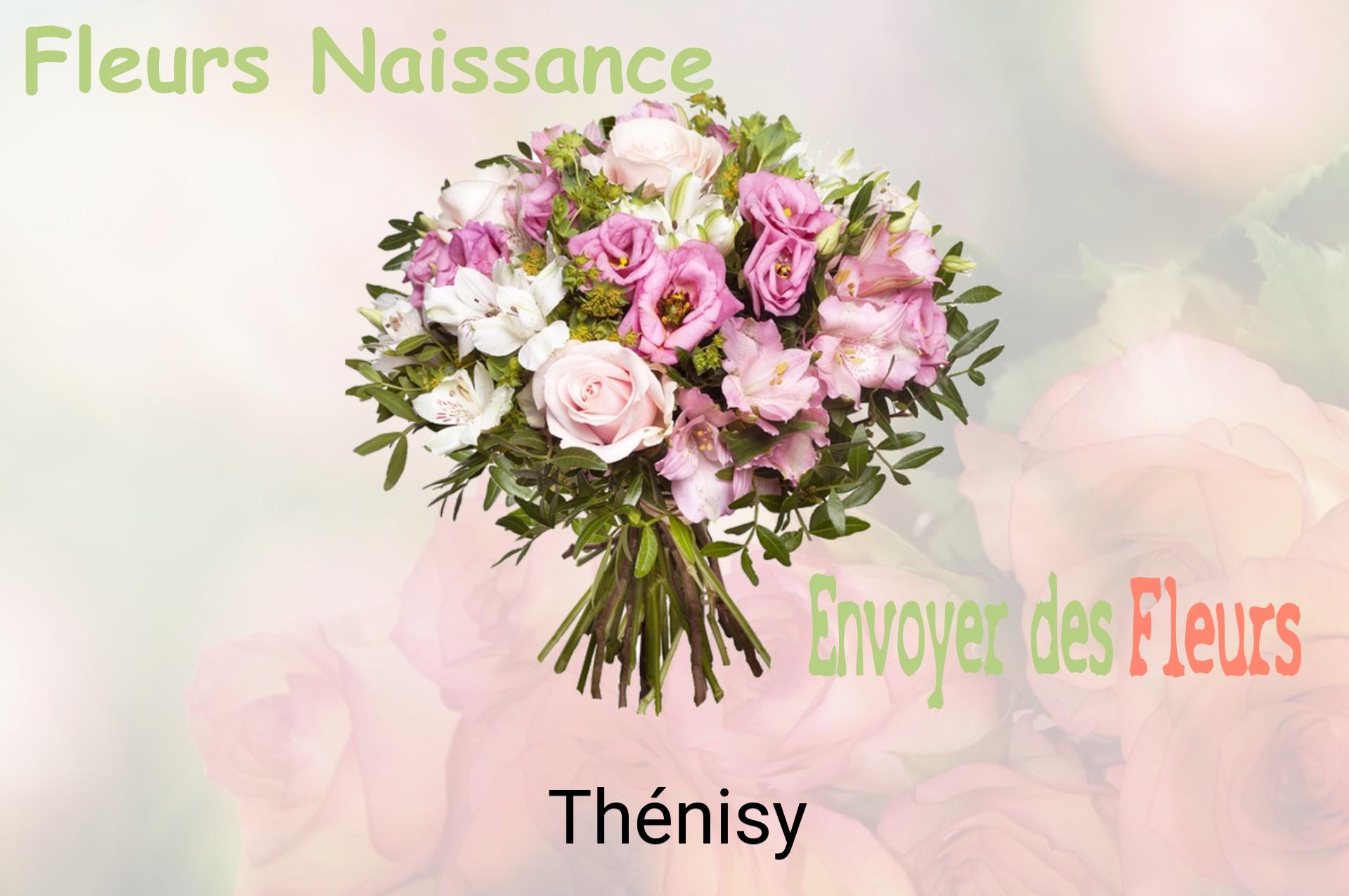 Bouquet de fleurs de naissance livré à Thénisy
